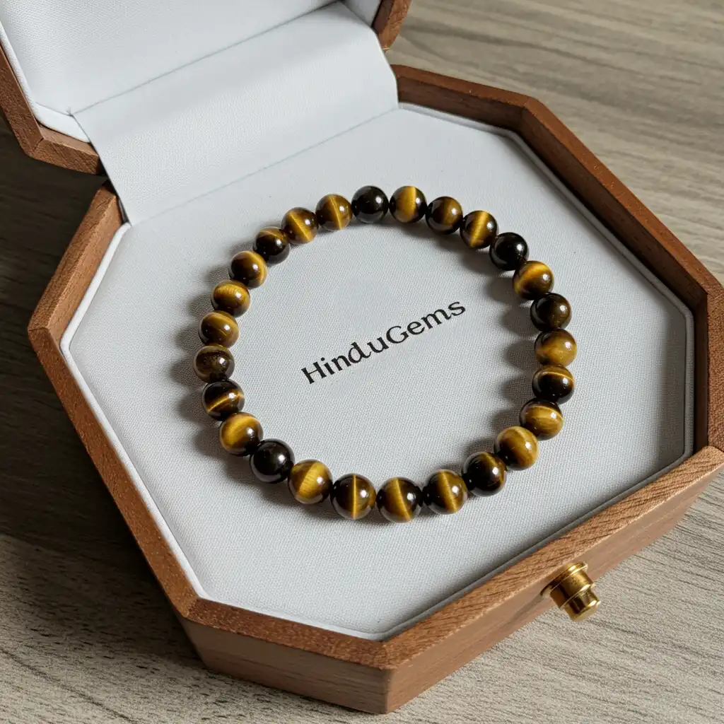 Tiger Eye Healing Bracelet – Natural Gemstone for Confidence & Protection Tiger Eye Healing Bracelet – Natural Gemstone for Confidence & Protection