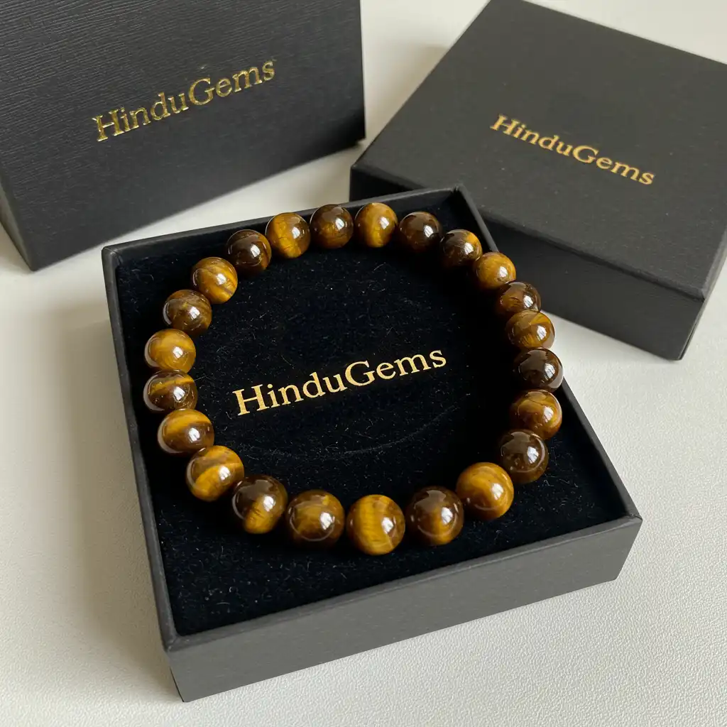 Tiger Eye Healing Bracelet – Natural Gemstone for Confidence & Protection Tiger Eye Healing Bracelet – Natural Gemstone for Confidence & Protection