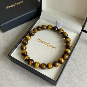 Tiger Eye Healing Bracelet – Natural Gemstone for Confidence & Protection