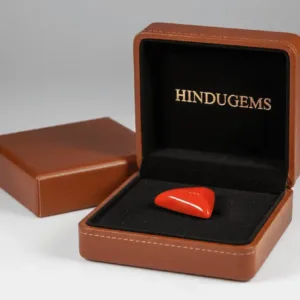 Red Coral Gemstone – Natural Moonga Stone for Strength & Success